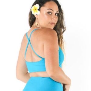 Fused Hawaii 👙 Waterfall Hookena Bikini Top Small